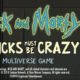 "Rick and Morty: The Ricks Must Be Crazy," Tabletop, Cryptozoic Entertainment - Website Banner