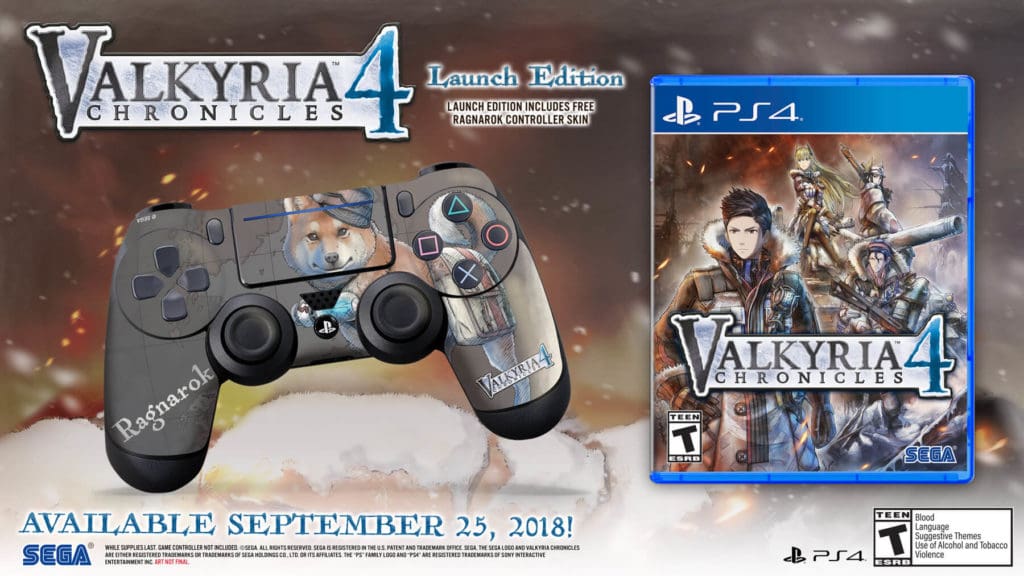 Valkyria Chronicles 4 PS4 Launch Edition