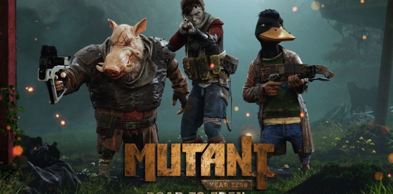 "Mutant Year Zero: Road to Eden," Funcom, The Bearded Ladies, PS4, Xbox One, PC- Title Art