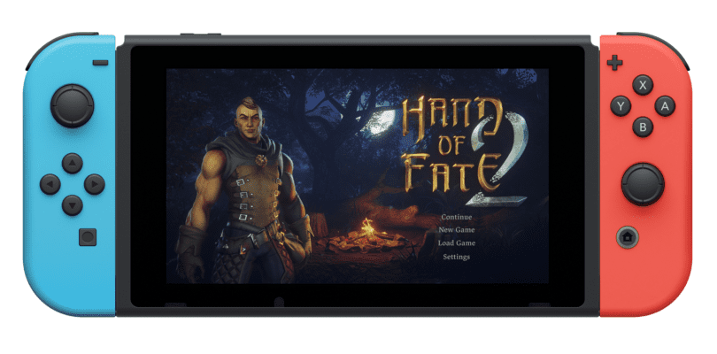 "Hand of Fate 2," Defiant Development, PC, Switch- Switch