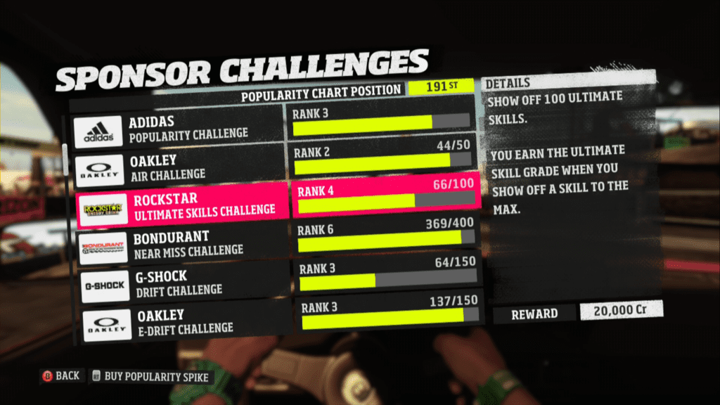 Forza Horizon Sponsor Challenge