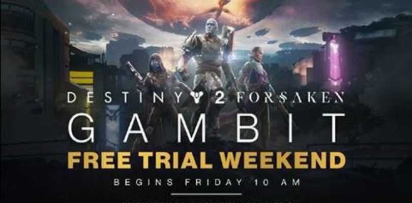 Destiny 2: Forsaken – Gambit Free Trial is Back