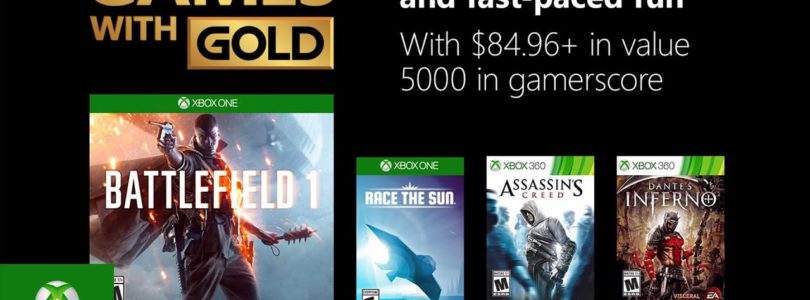 November 2018 Games with Gold Offer Underway