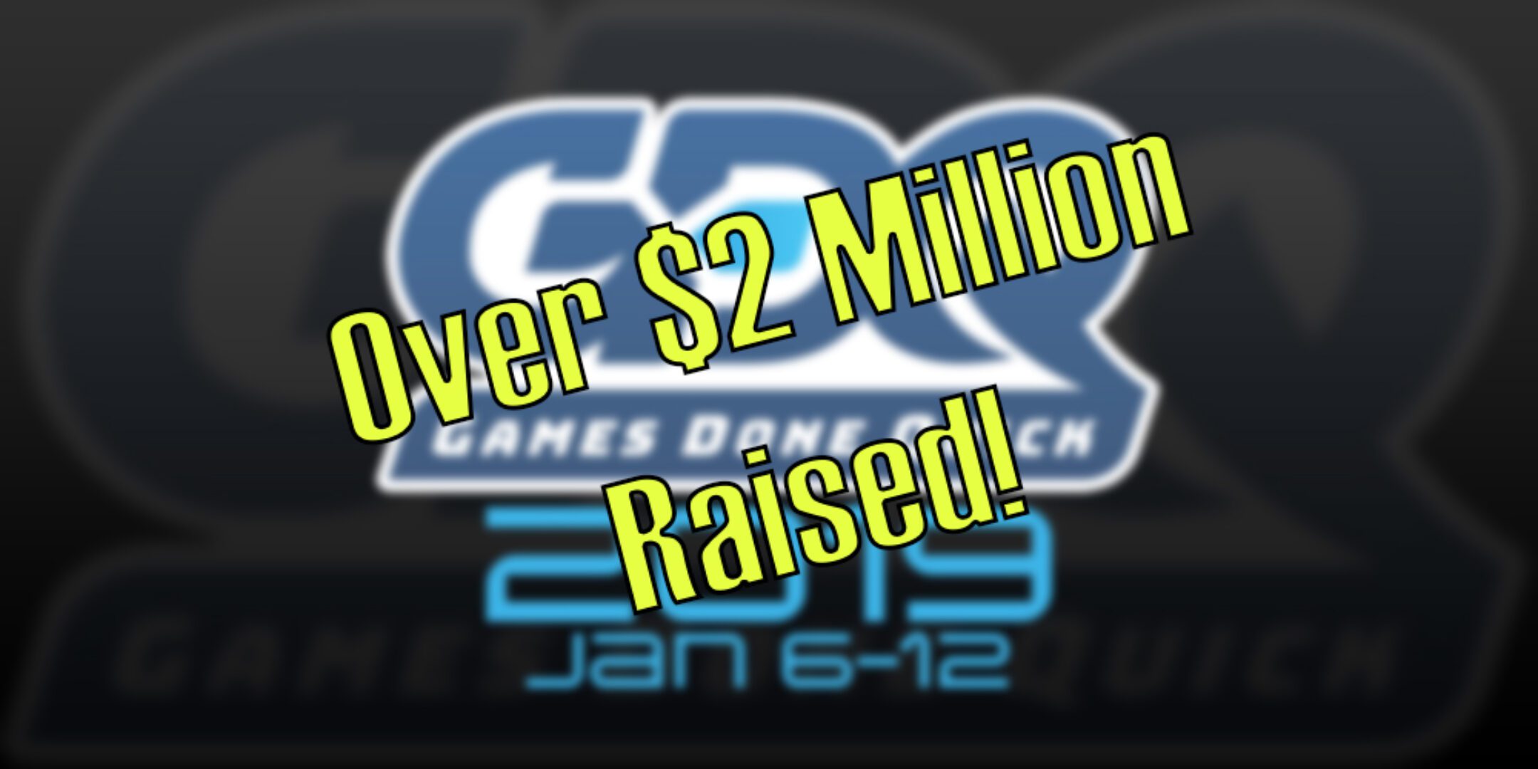 Over $2 Million Raised for Prevent Cancer Foundation at AGDQ 2019