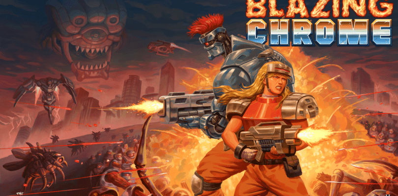 Blazing Chrome Logo