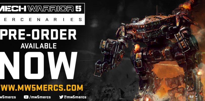 MechWarrior 5: Mercenaries Community Pre-Order Announced!