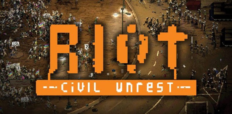 "RIOT: Civil Unrest," Merge Games- PC, PS4, Xbox One, Switch: Cover Art