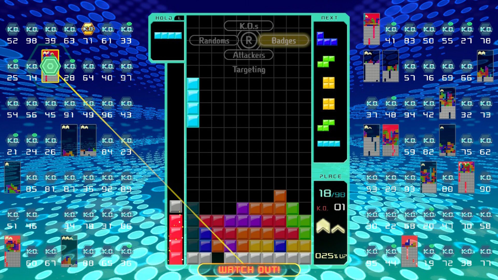 Tetris 99 Screenshot