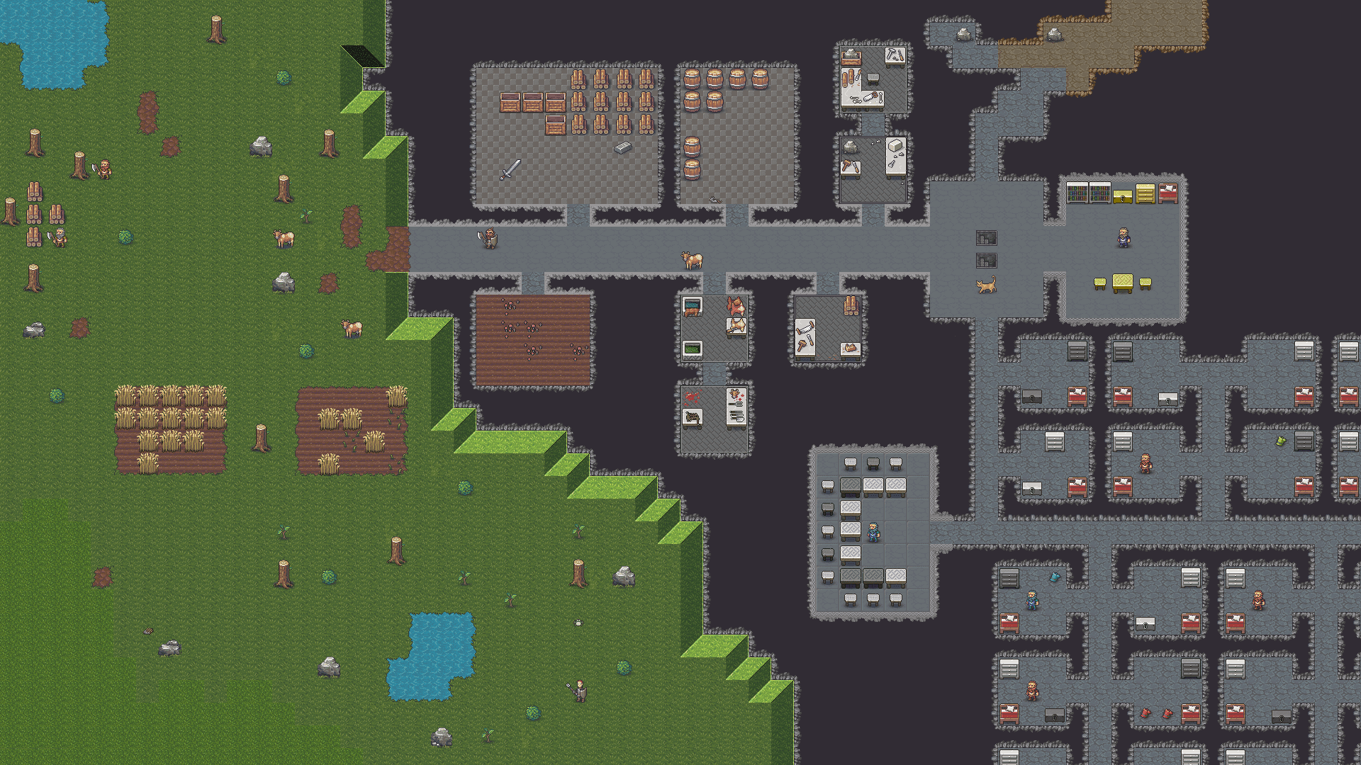 Dwarf Fortress Steam Edition Fort Entrance