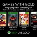 October 2019 Games with Gold Announced!