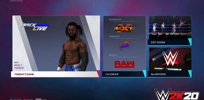 WWE 2K20 Universe Mode Hub