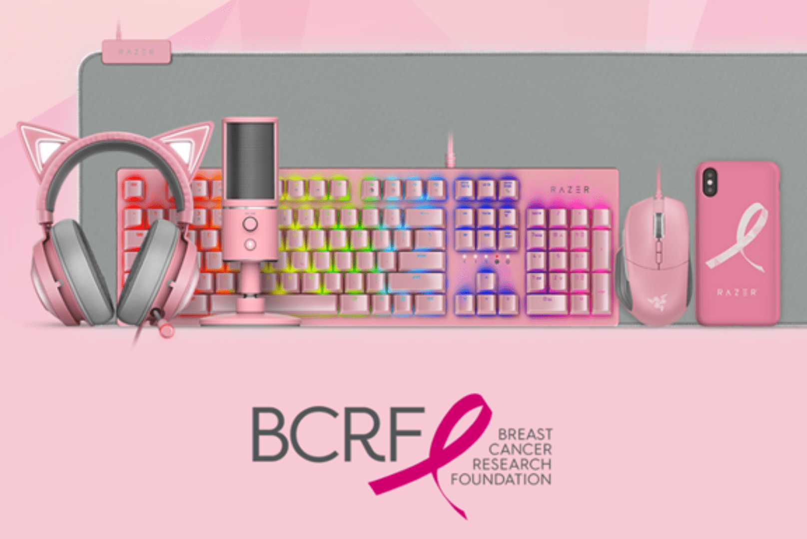 Razer Launches Breast Cancer Quartz Campaign