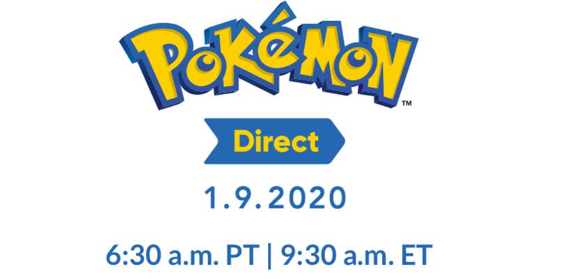 Pokemon Direct 1/9/2020 Announced