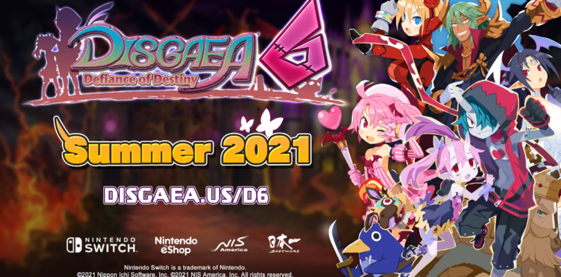 Disgaea 6: Defiance of Destiny Coming Exclusively To Nintendo Switch