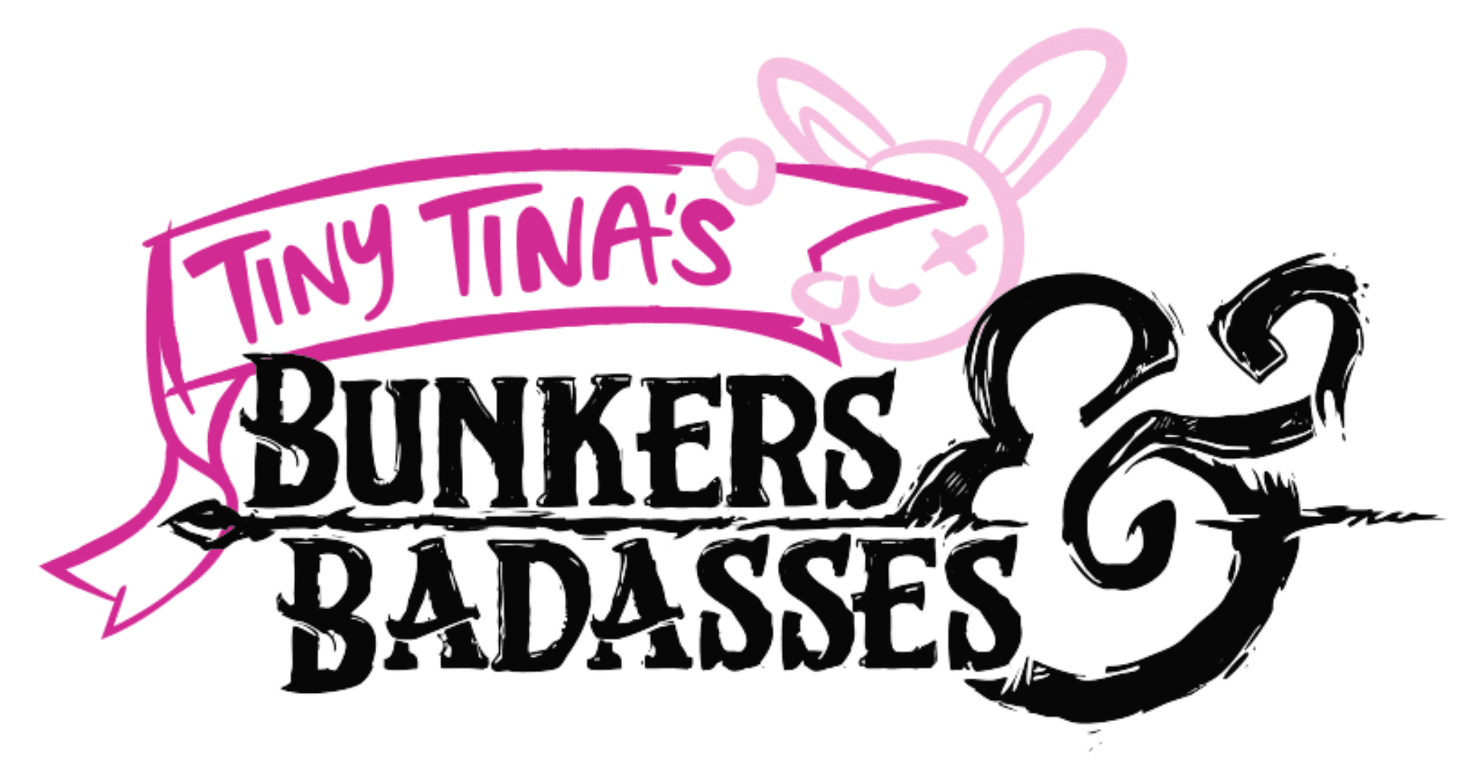 Tiny Tina's Bunkers & Badasses Logo Tabletop RPG