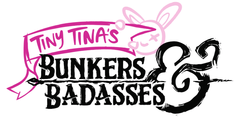 Tiny Tina's Bunkers & Badasses Logo Tabletop RPG