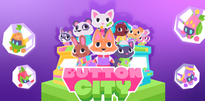 Button City Subliminal Games Title Art