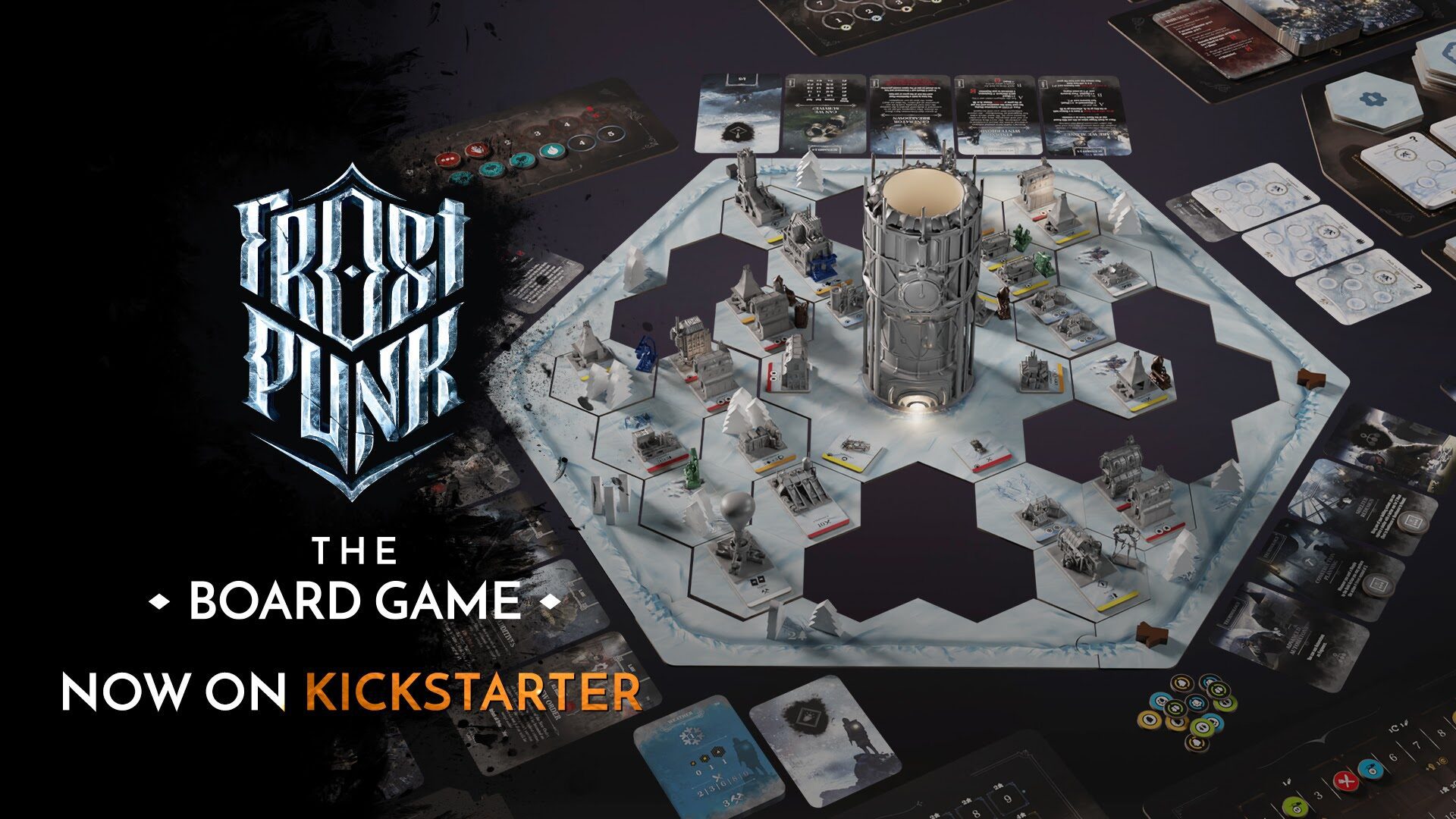 Frostpunk: The Board Game Launches Kickstarter Campaign