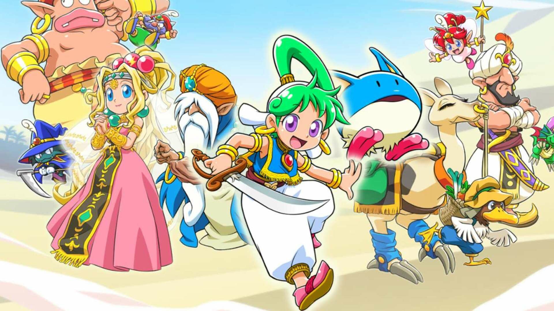 New Information & Trailer for Wonder Boy – Asha in Monster World