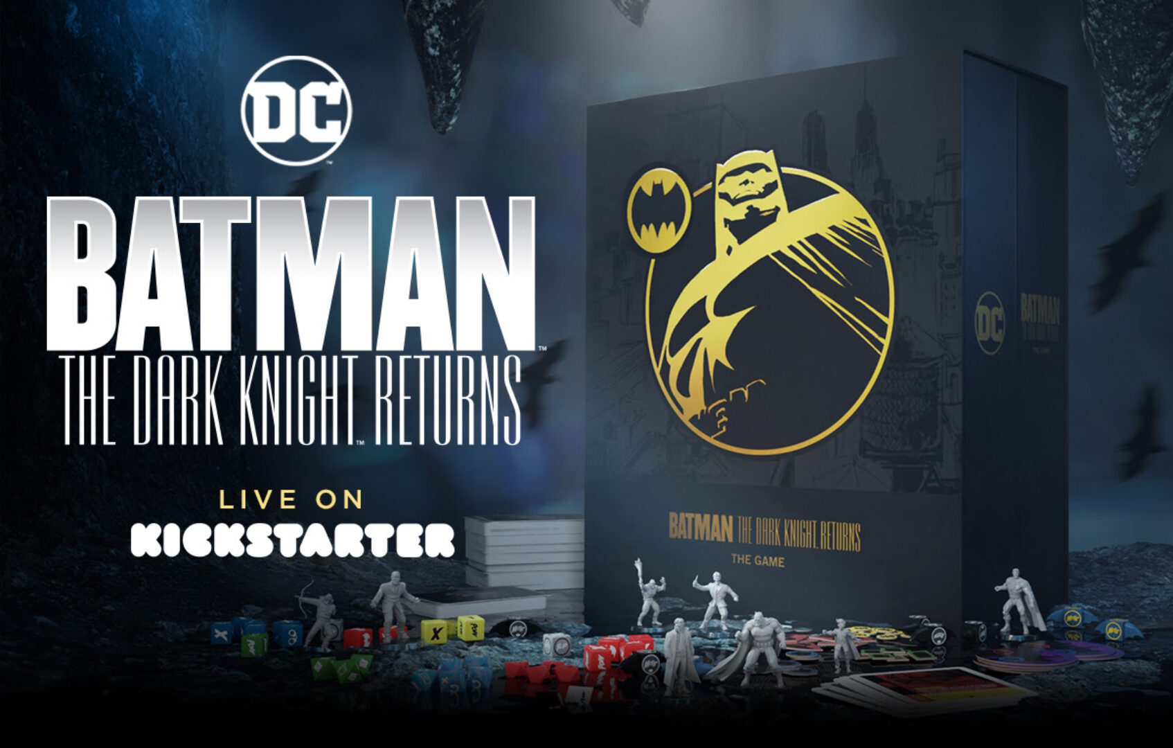 Cryptozoic Entertainment Kickstarter for “Batman: The Dark Knight Returns” Game