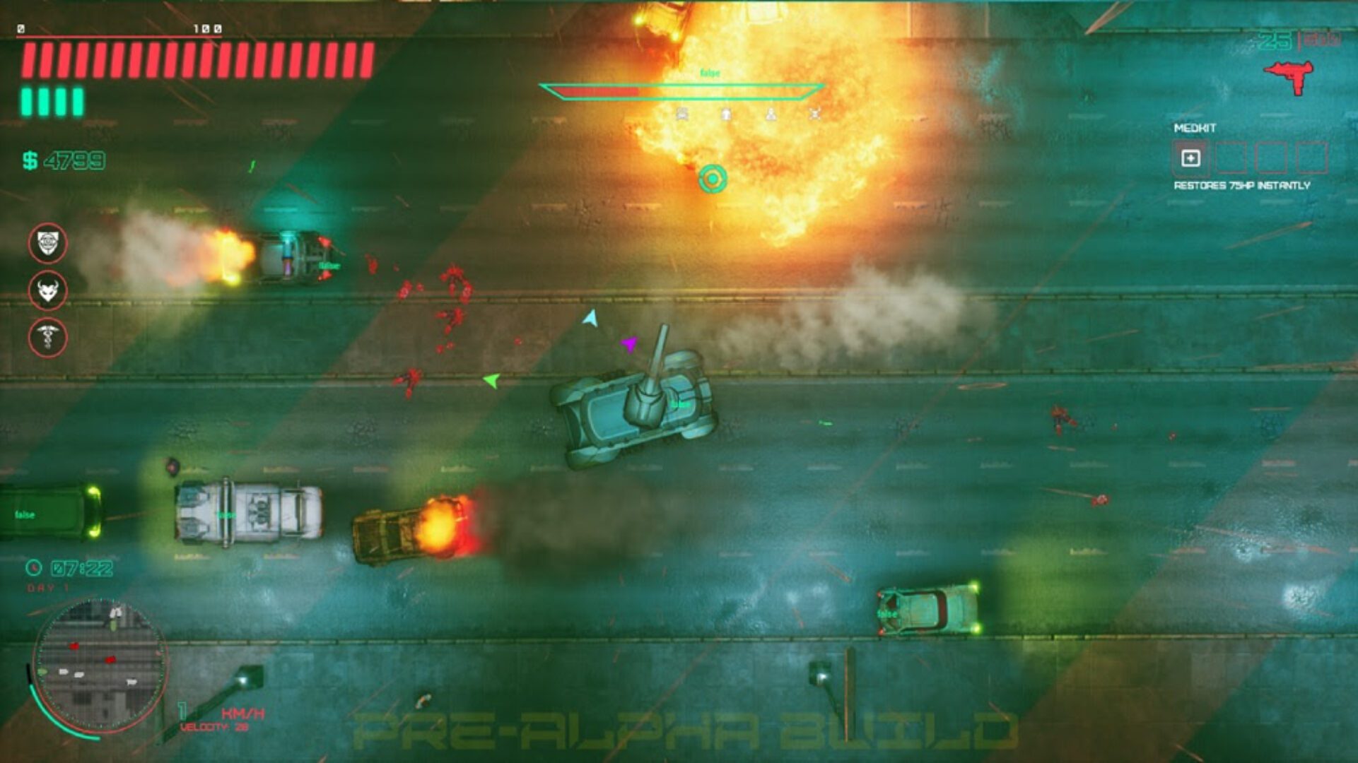 Daedlic Entertainment Announces Top-Down Cyberunk Action Title, Glitchpunk