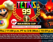 Tetris 99 Maximus Cup X Super Mario 3D World + Bowser’s Fury