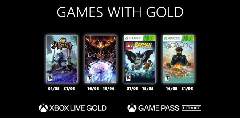 May 2021 Games with Gold