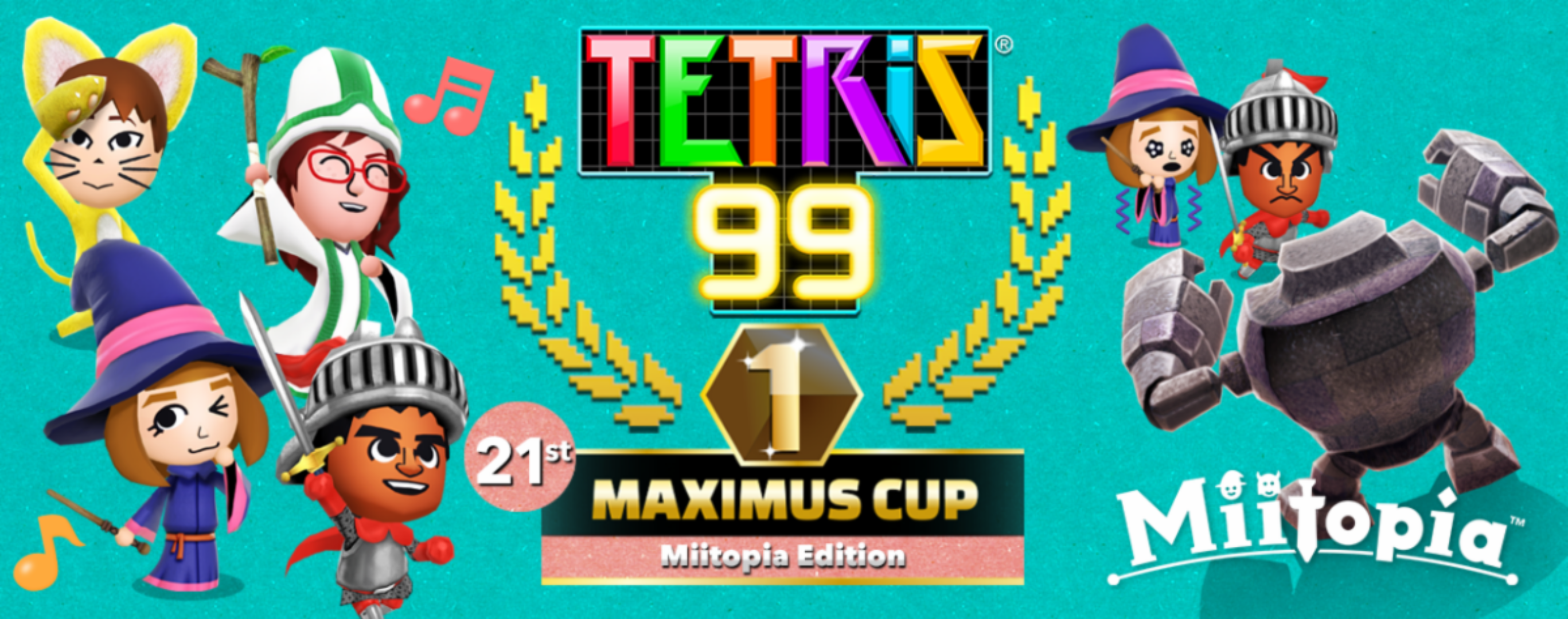 Tetris 99 Maximus Cup X Miitopia – Starts Friday