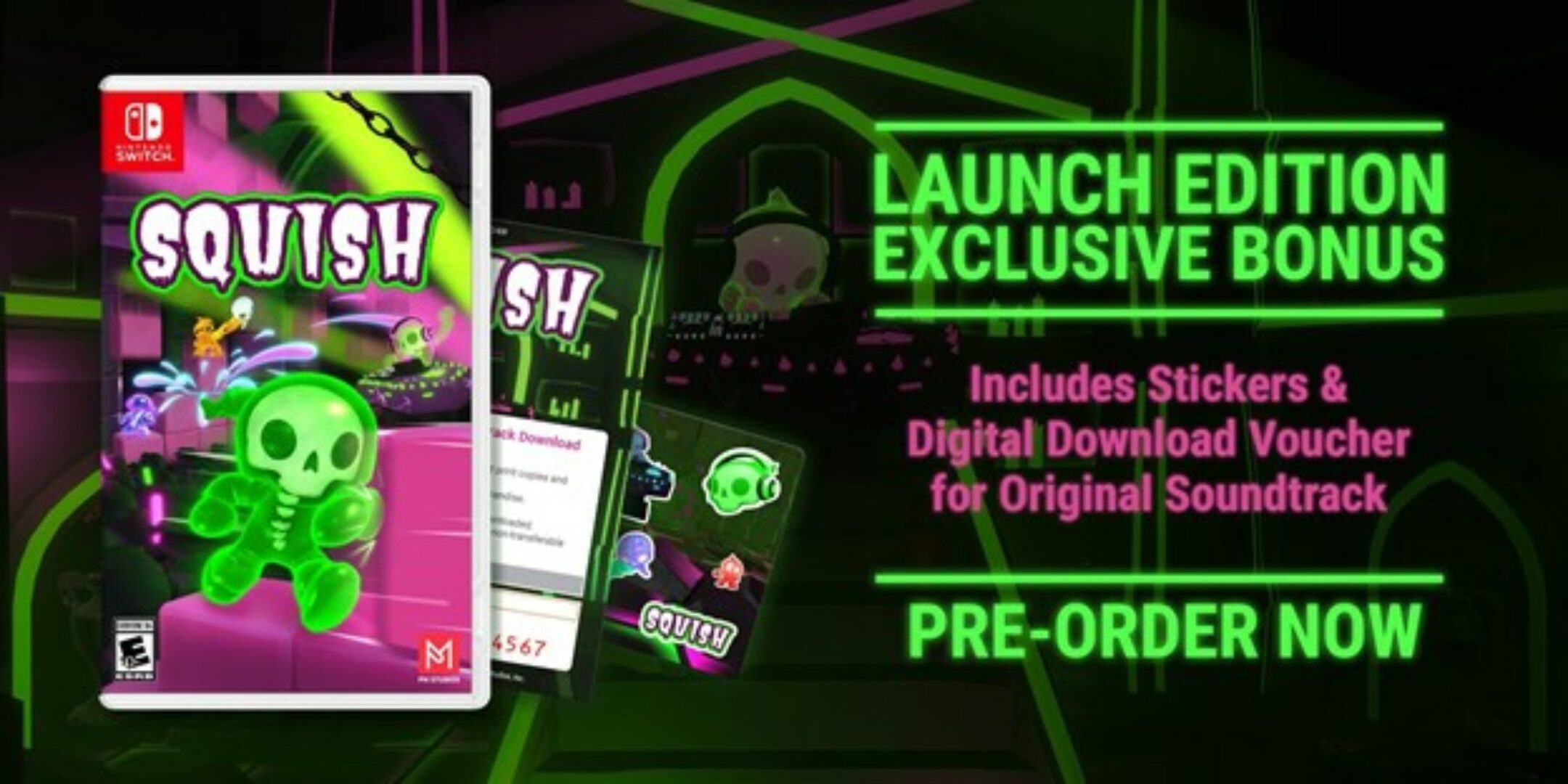 Dance Rave Party Game Squish Launches in May