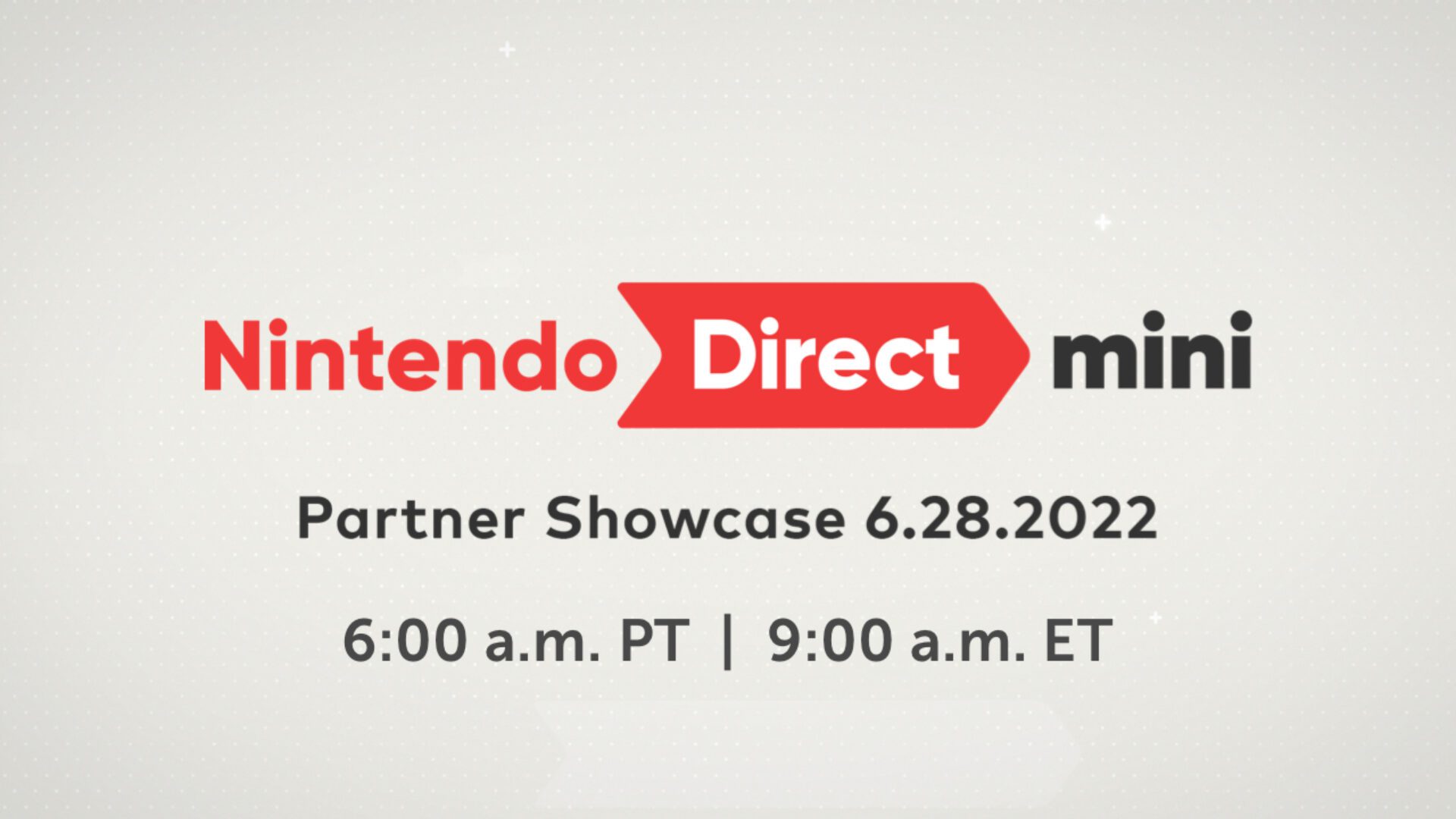 Nintendo Announces a Mini Partner Direct Showcase for 6/28