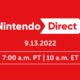 September 2022 Nintendo Direct Airs Tomorrow 9/13
