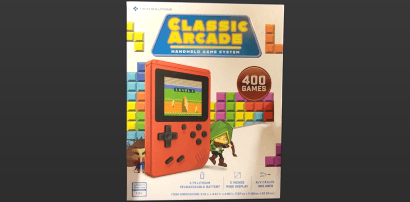 Classic Arcade Handheld Game System