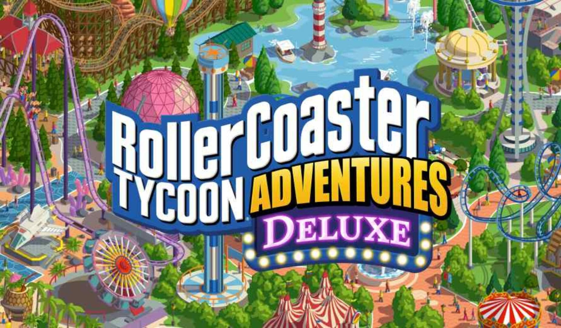 Roller Coaster Tycoon Classic - Three Monkeys Park 