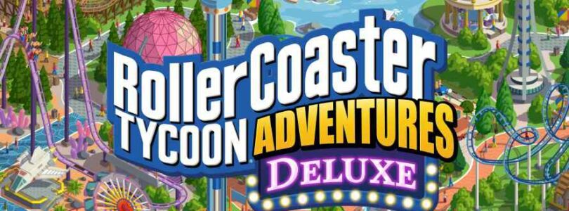 RollerCoaster Tycoon Adventures Deluxe Key Art