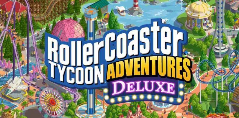 RollerCoaster Tycoon Adventures Deluxe Key Art