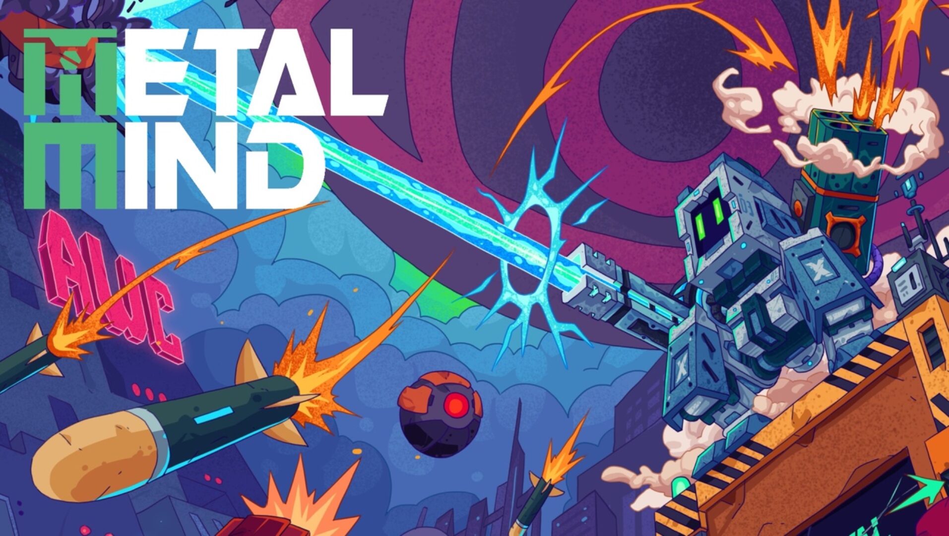 Twin-stick roguelite shooter Metal Mind launches March 7th