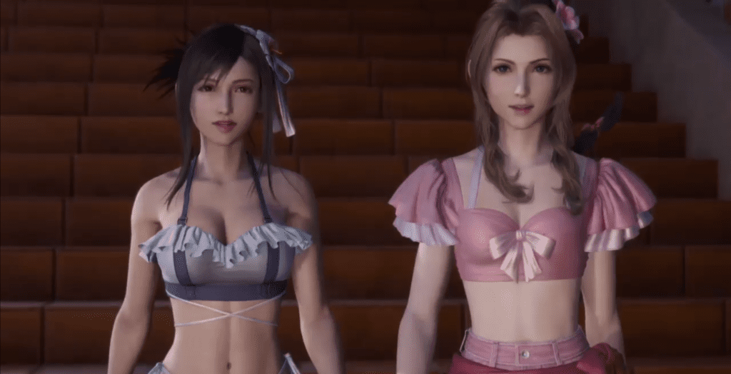 Final Fantasy 7 Rebirth Tifa & Aerith Swimsuit