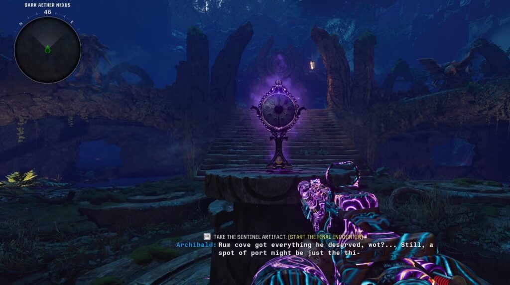 The Tomb Easter Egg Guide - sentinel artifact boss fight